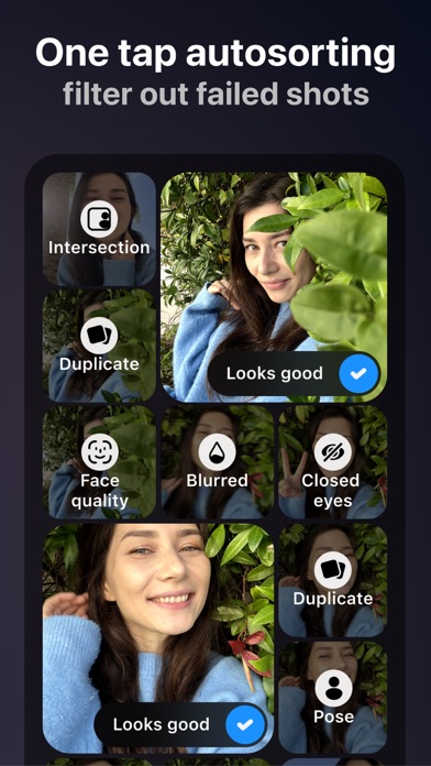 Oka - AI Selfie Camera app Screenshot