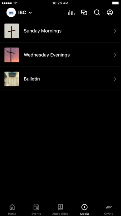 Independent Baptist Church App Screenshot