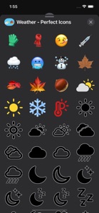 Weather - Perfect Icons screenshot #2 for iPhone