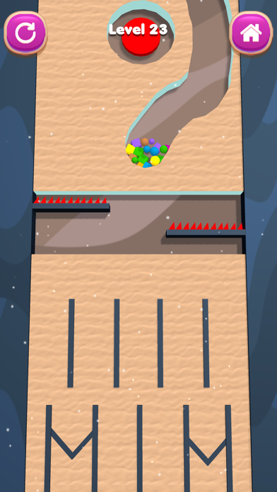 Fun Sand Balls Puzzle Games 3D Screenshot