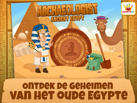 Archeoloog Egypte: Spelletjes iPad app afbeelding 1