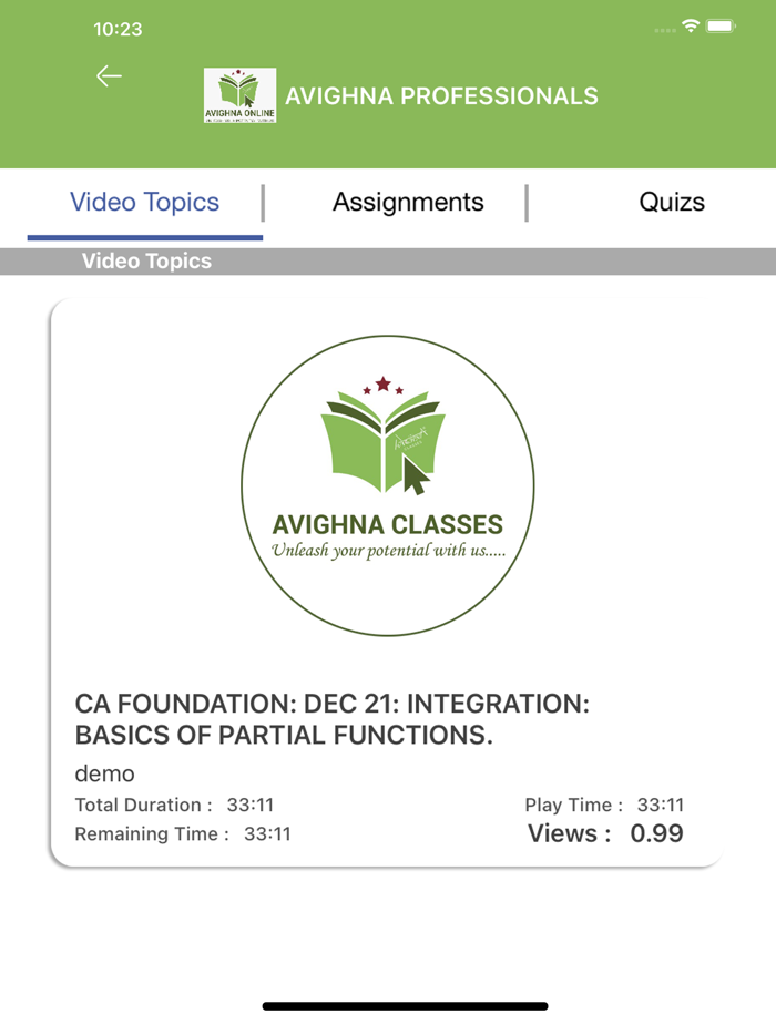 Avighna Classes