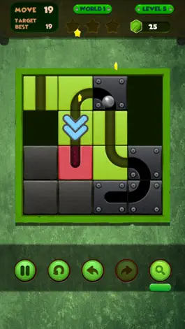 Game screenshot SLIDE PUZZLE UNROLL BALL hack