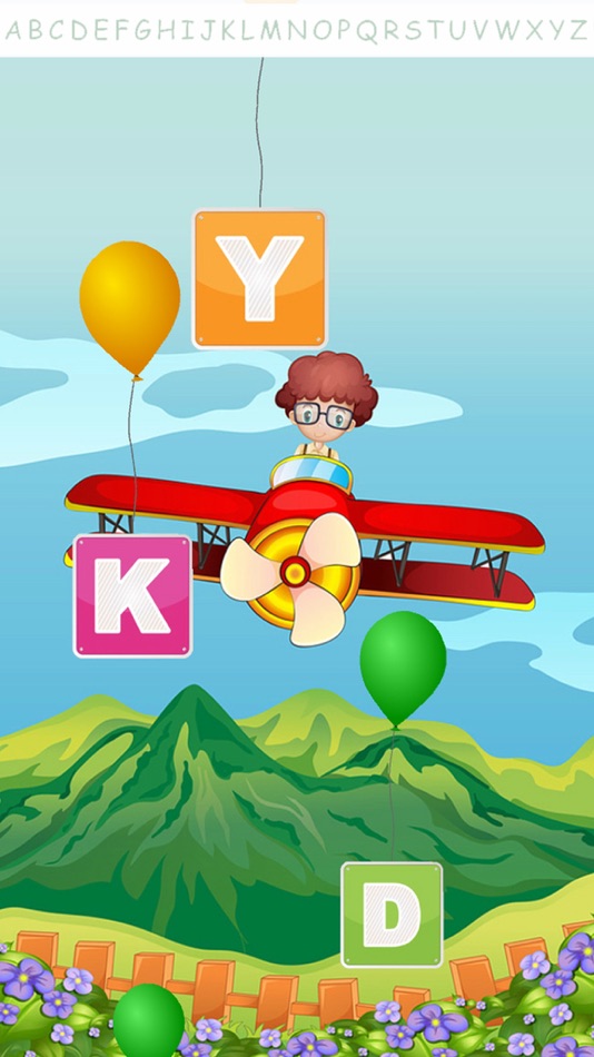 #4. Balloon English Alphabet (iOS) Tekijänä: Miroslaw Kapalka