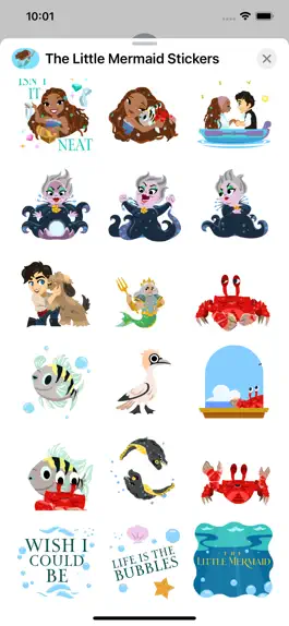 Game screenshot The Little Mermaid Stickers hack