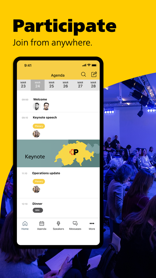 #2. EventSpace by Swiss Post (iOS) 由: Die Schweizerische Post