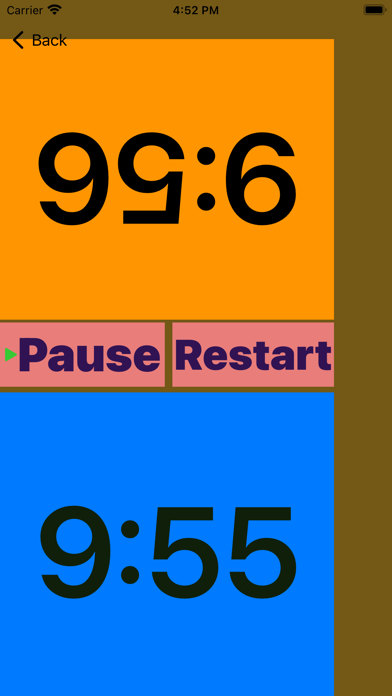 Chess Time Clock screenshot