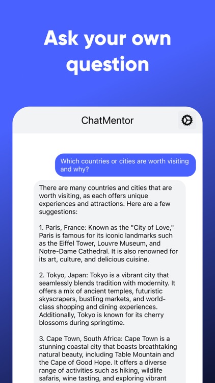 ChatMentor: Smart AI Assistant screenshot-4