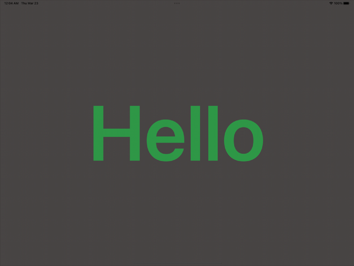 LED Display - Cheering tool