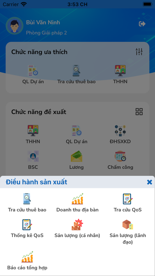 #6. VNPT-TNN One (iOS) By: Tran Lam