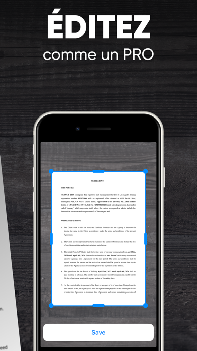 Screenshot #2 pour Scanner for iPhone: Scan PDF