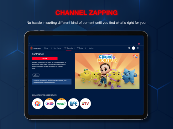 Screenshot #6 pour MAXstream - Live Sports & TV