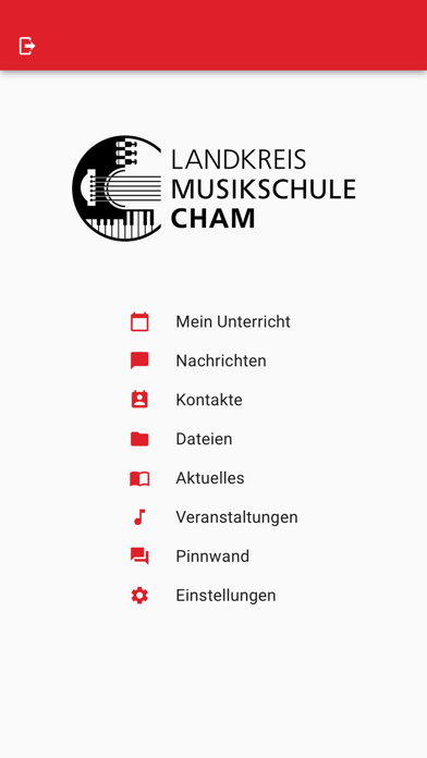 Landkreismusikschule Cham Screenshot