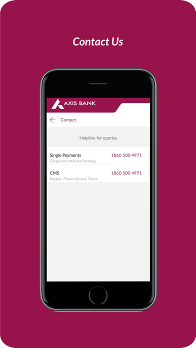 Axis Mobile - Corporate Screenshot
