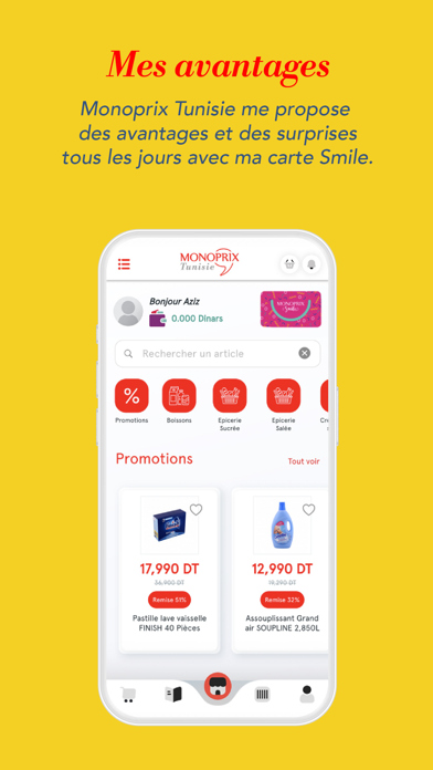 Monoprix Tunisie Screenshot 2 - AppWisp.com Monoprix Tunisie Screenshot 2 - AppWisp.com