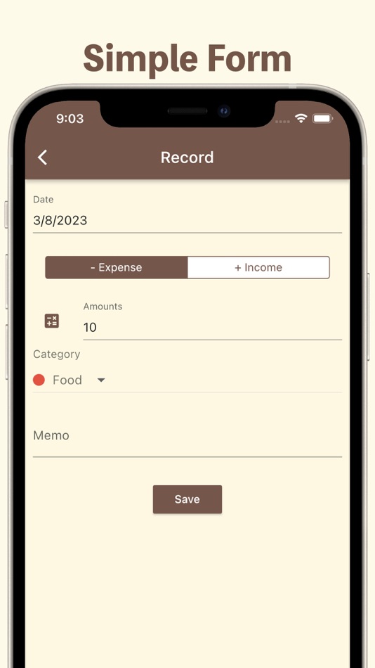 #1. Budget & Expense Tracker App (iOS) Door: Kuniaki Ono