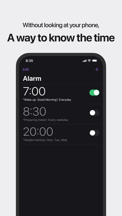 Talking Voice Alarm - Reminder Screenshot