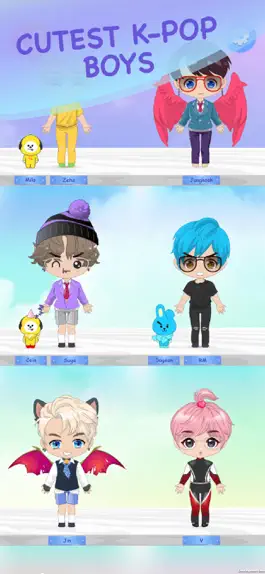 Game screenshot Kpop Idols Dress Up Game mod apk