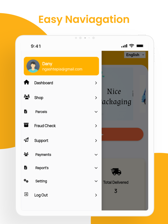 Screenshot #5 pour Albdex Courier Merchant App