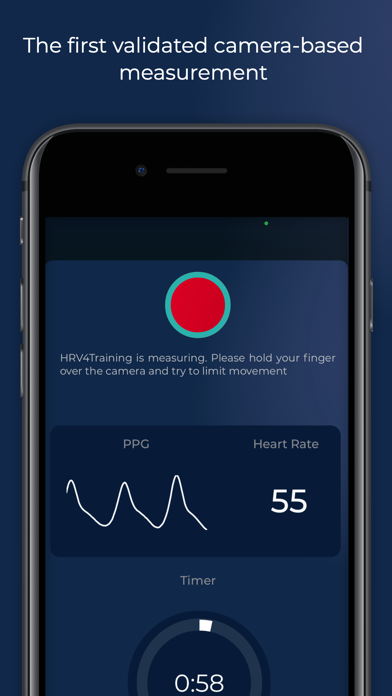 Screenshot #1 pour HRV4Training