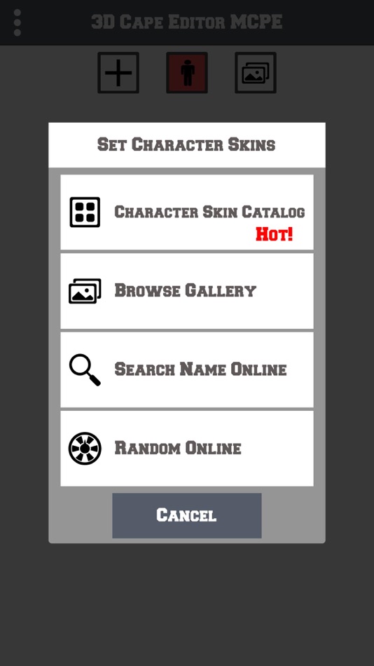 #6. Cape Skin Editor For MCPE (iOS) Podle: Riken Sonani