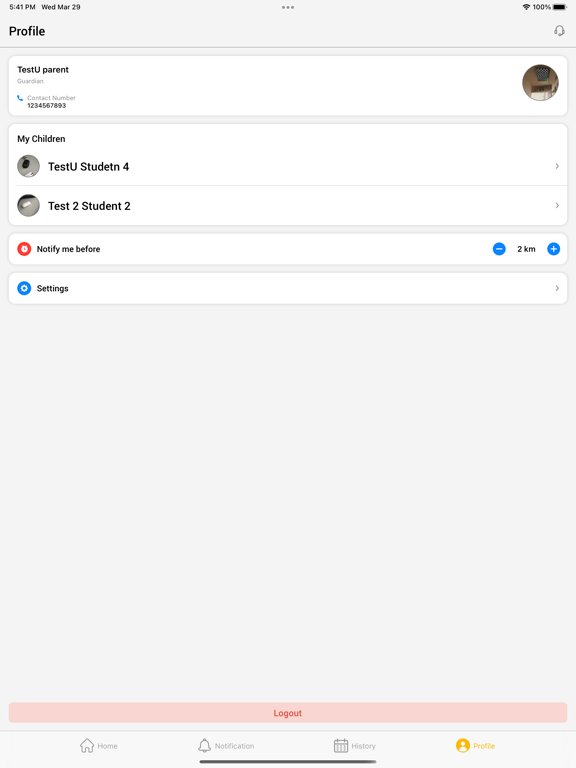 Screenshot #6 pour Btrack - Parent