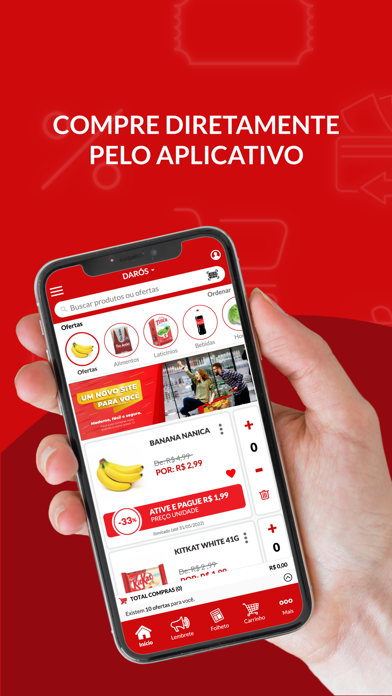 Darós Supermercados Screenshot