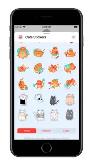cute cats - gifs & stickers iphone screenshot 4