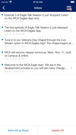 Game screenshot WCA Eagles App hack