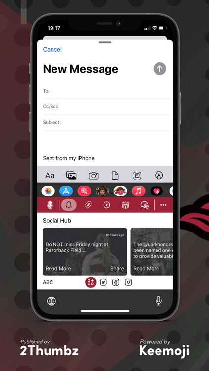Arkansas Official Keyboard