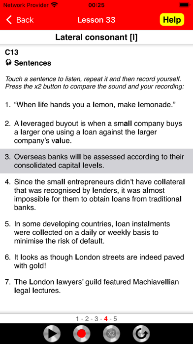 Business English Speech Screenshot