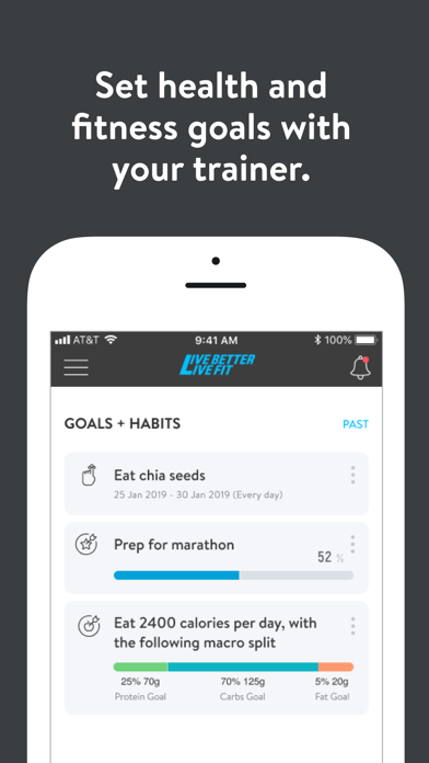 Live Better Fitness Screenshot