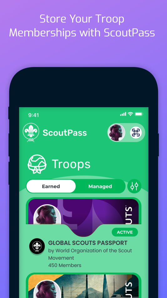 #1. ScoutPass (iOS) 由: Learning Economy