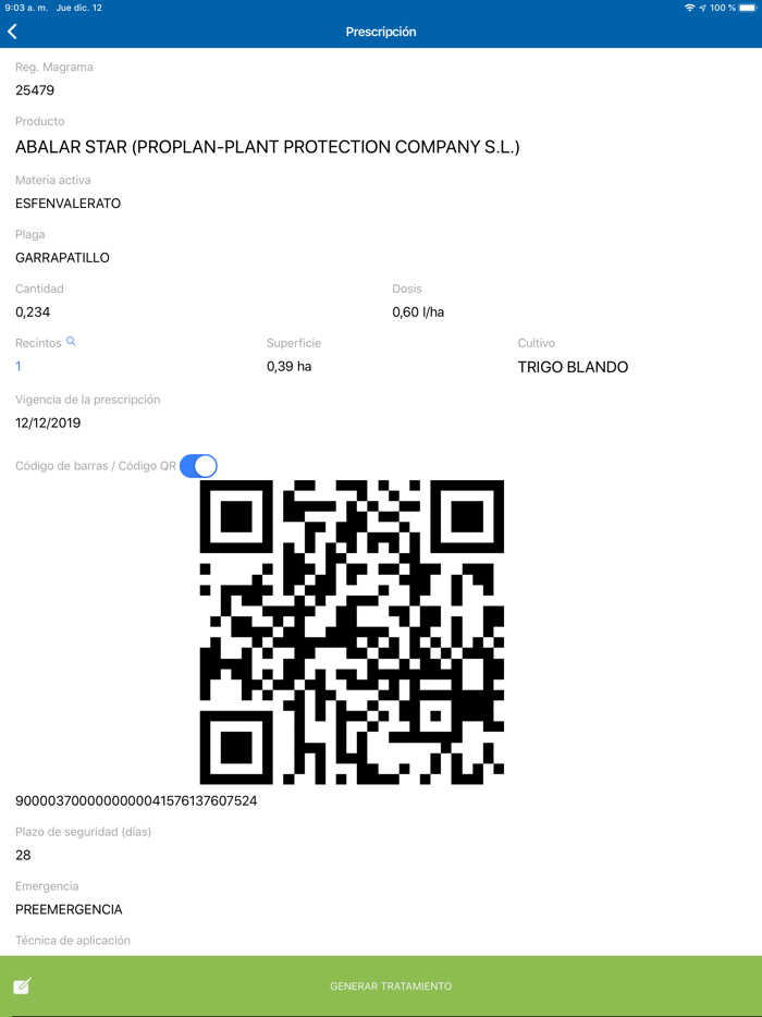 Cuaderno Campo SCA S Sebastián