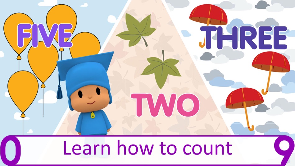 #2. Pocoyo Numbers 123: Lets Learn (iOS) 由: Animaj Investment SPV