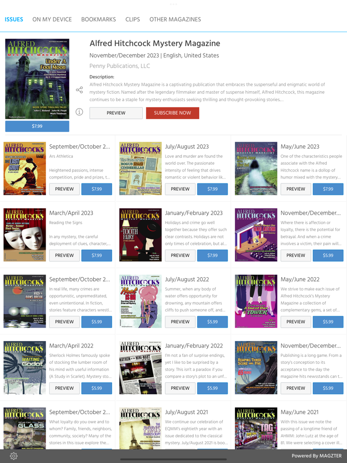 Alfred Hitchcock Mystery Mag