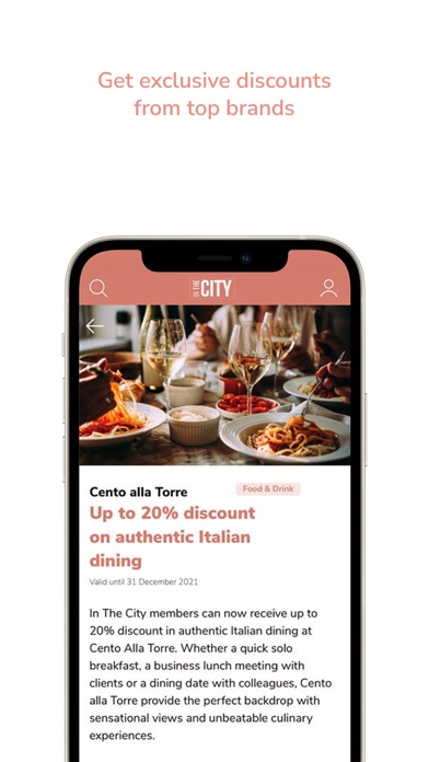 In The City App Screenshot