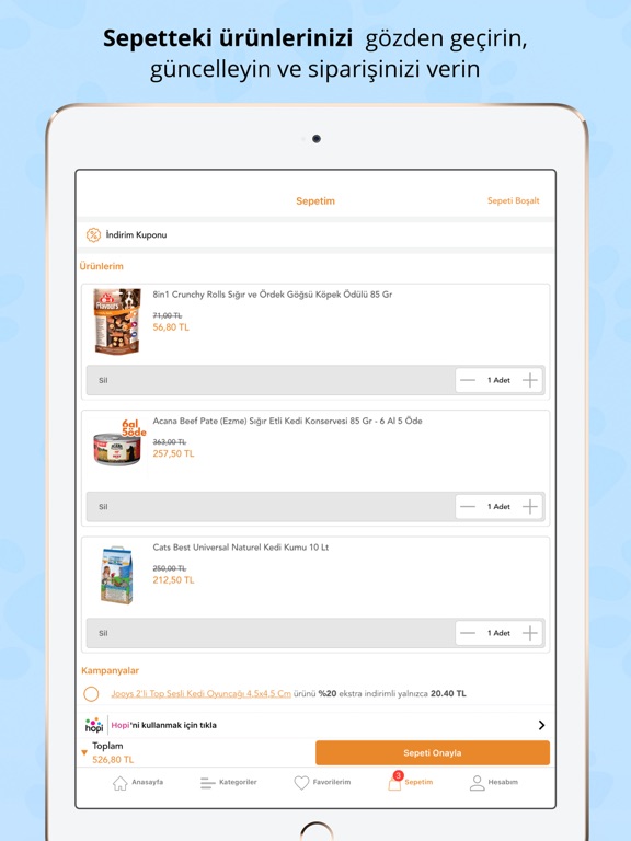 Kolaymama iPad screenshot 7 - Shopping app