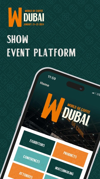 World of Coffee Dubai 2024 Screenshot