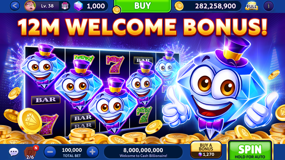 Cash Billionaire - VIP Slots - 178.0.8 - (iOS)