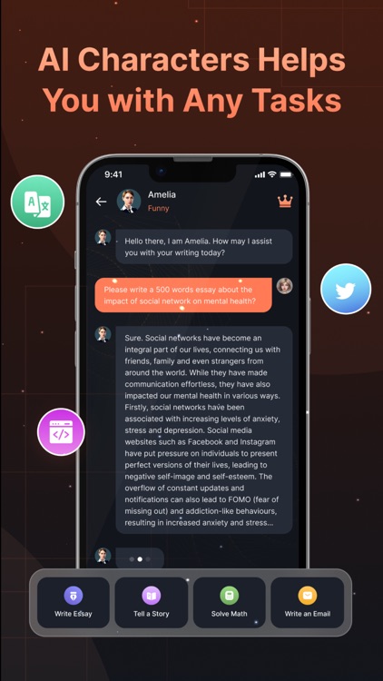 Create AI Chatbot: Character screenshot-3