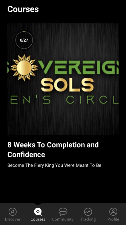 Sovereign Sols Men's Circle