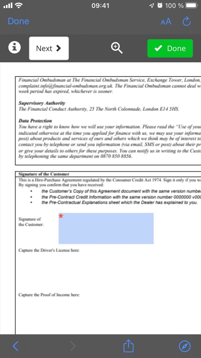 Kofax SignDoc Assistant