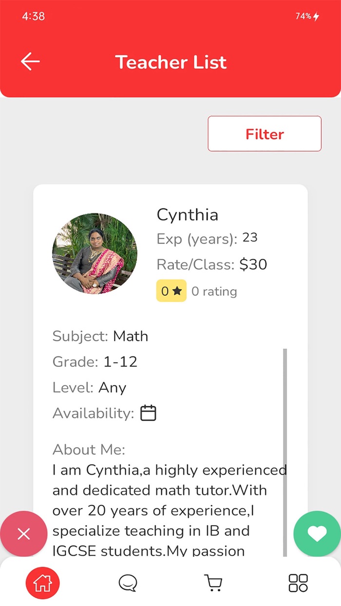 Eduspace Find Your Tutor