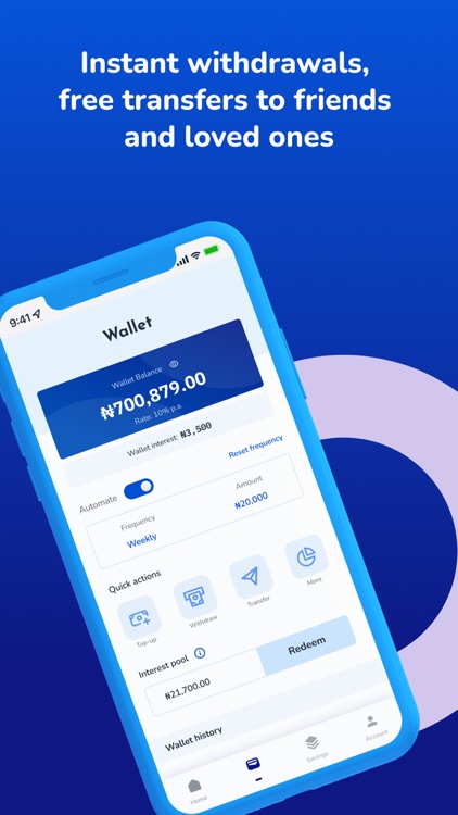 Reaprite: Savings & Finance