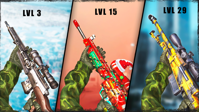 3D War Sniper Shooter Games