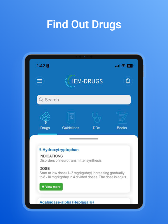 Screenshot #4 pour IEM drugs.