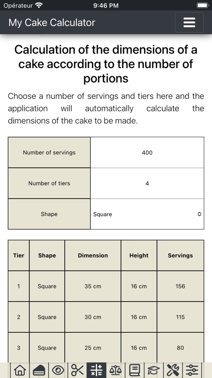 My Cake Calculator screenshot-8