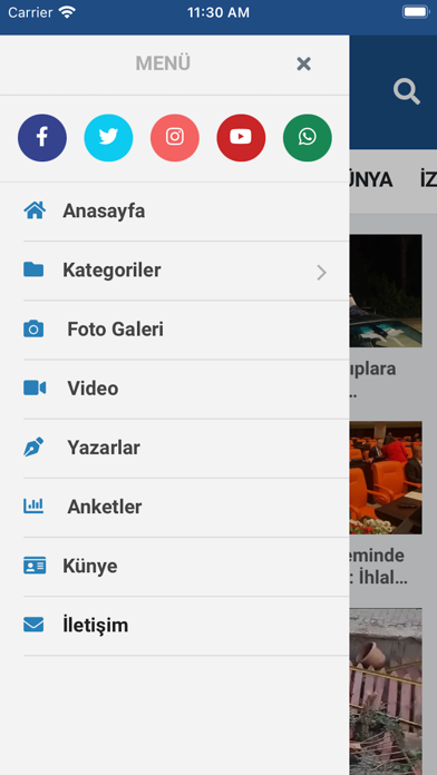 İZ Gazete Screenshot