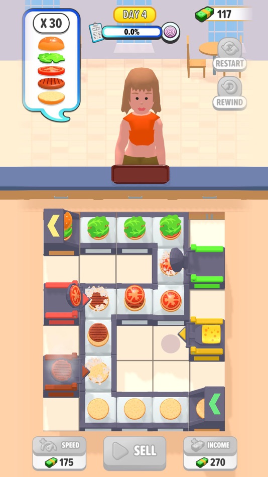 #6. Burger Factory Idle (iOS) 由: Core Game Studio